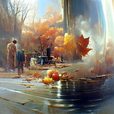 November in Oils: A James Gurney-Style Painting