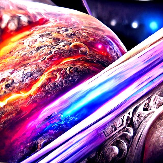 Detailed Jupiter Painting in IMAX 4K