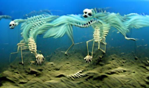 Terrifying Skeleton Sea Monster Emerges
