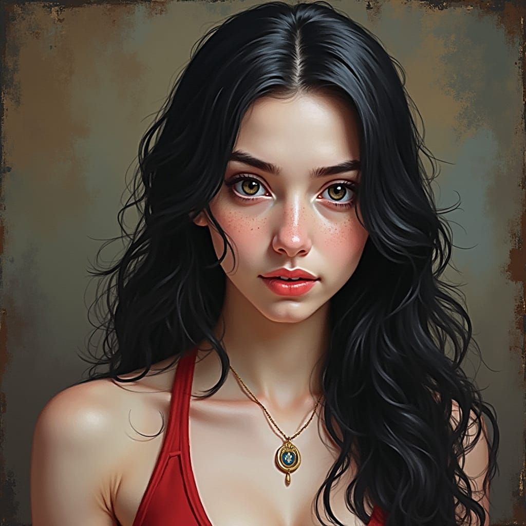 Sensual Female Form in a Lingerie Pose