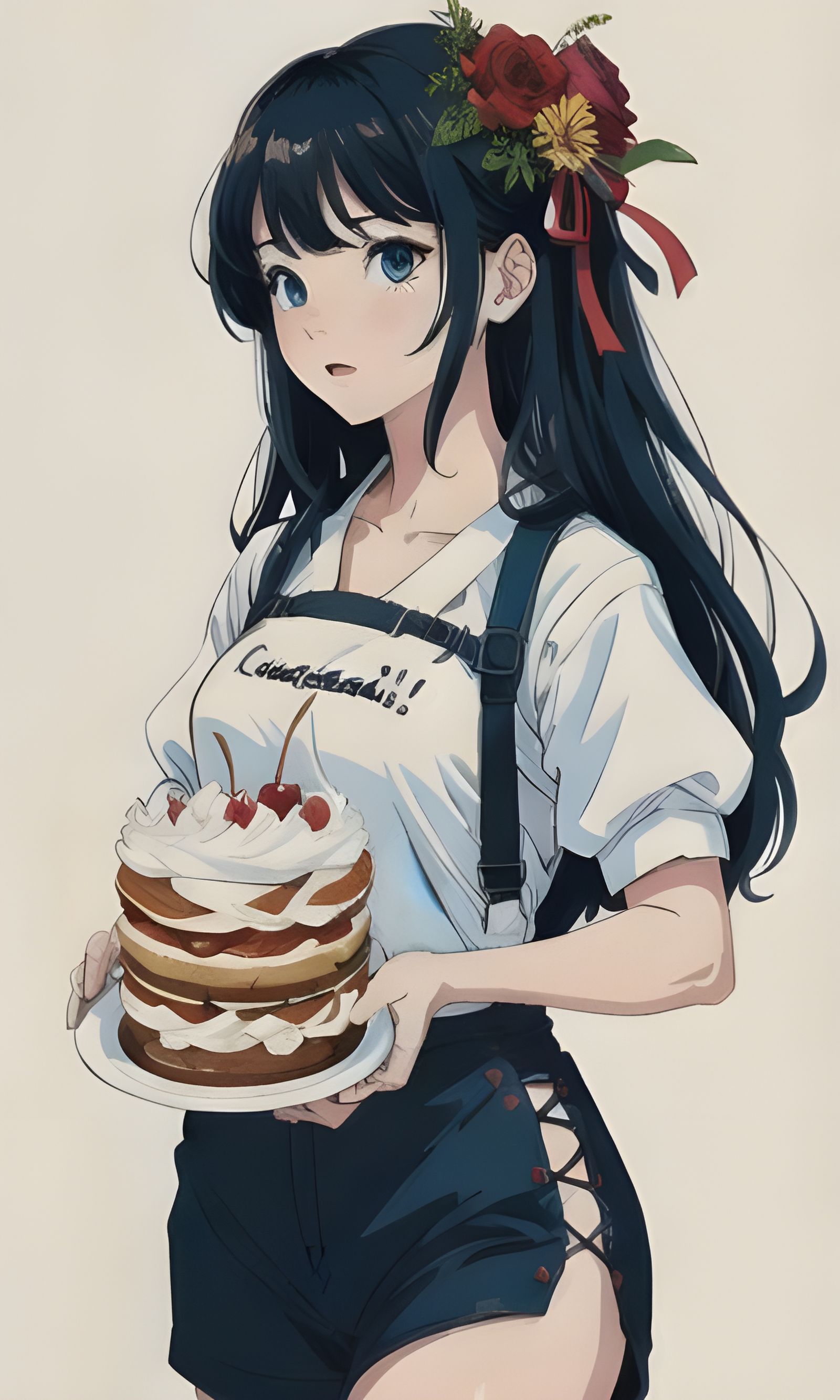 Celebratory Cake Generated by AI