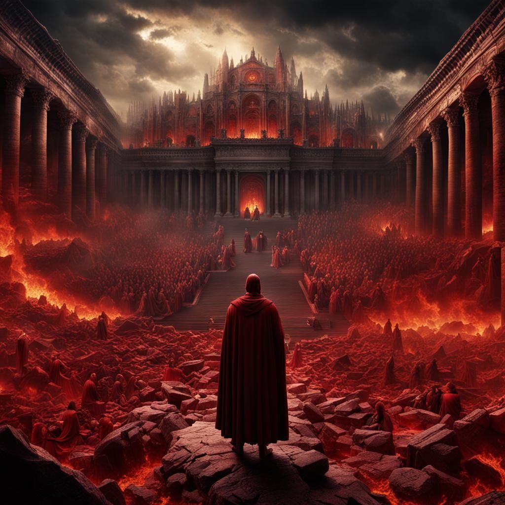 Dante Alighieri's Descent into Hell
