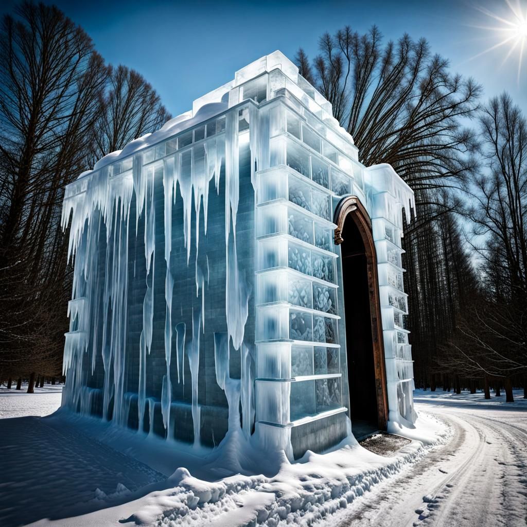 Fairytale Ice Palace Fit for a King