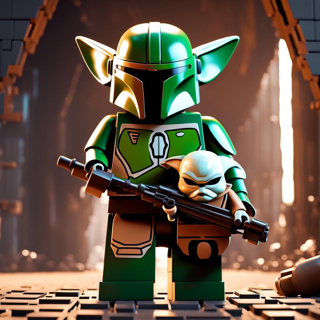 Din Grogu, the Mandalorian