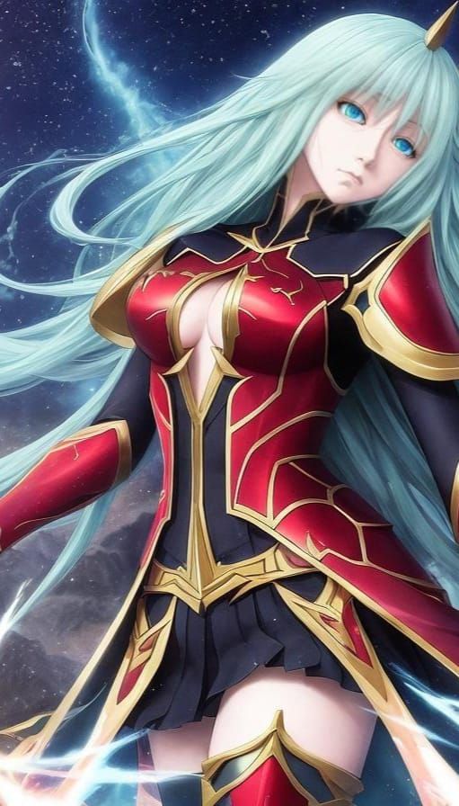 Anime Winter Eladrin Cel-Shaded Manga Scan