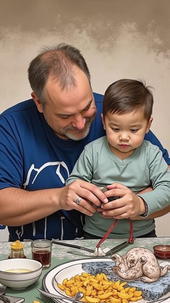 Charming Ghibli-Style Scene