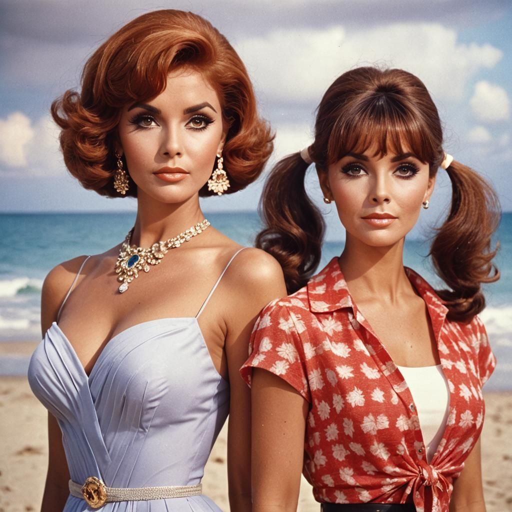 Tina Louise and Dawn Wells: Gilligan's Island Promo