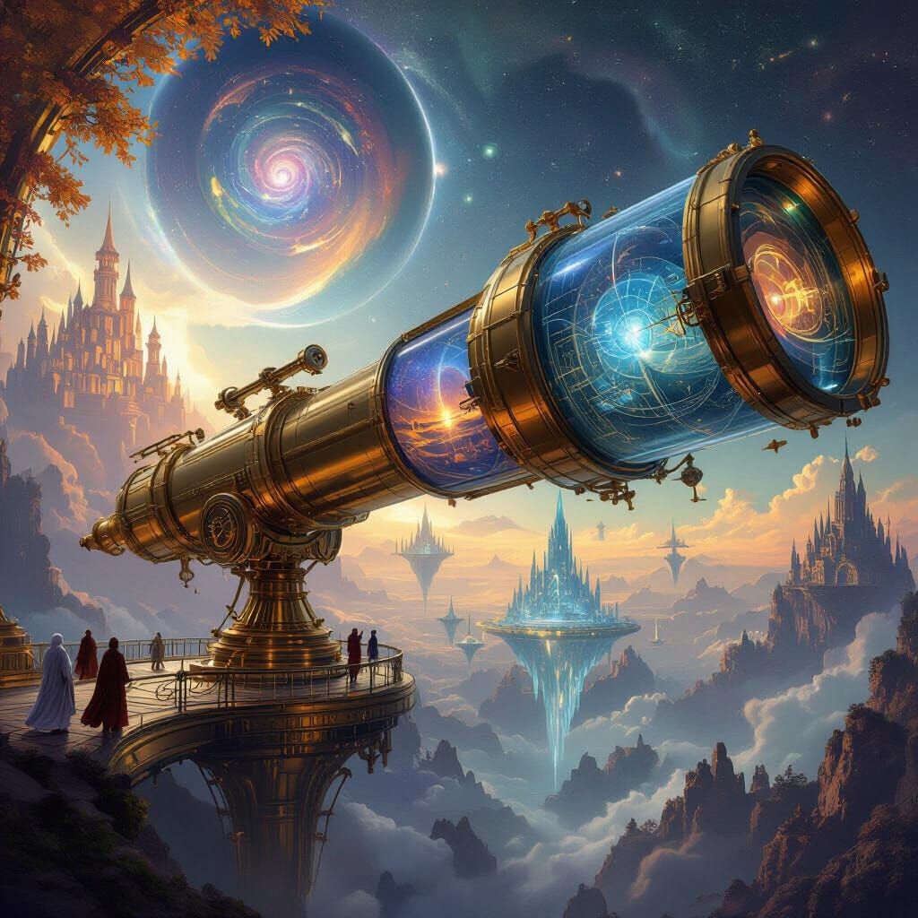 Cosmic Observatory Gazing Into Parallel Dimensions