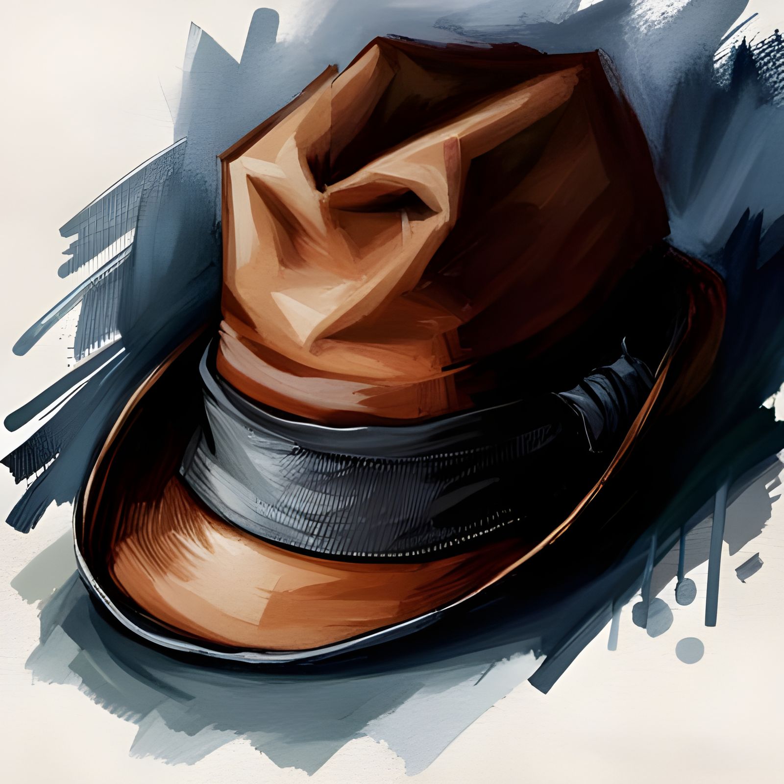 Sherlock Holmes' Deerstalker Hat in Rococo Style