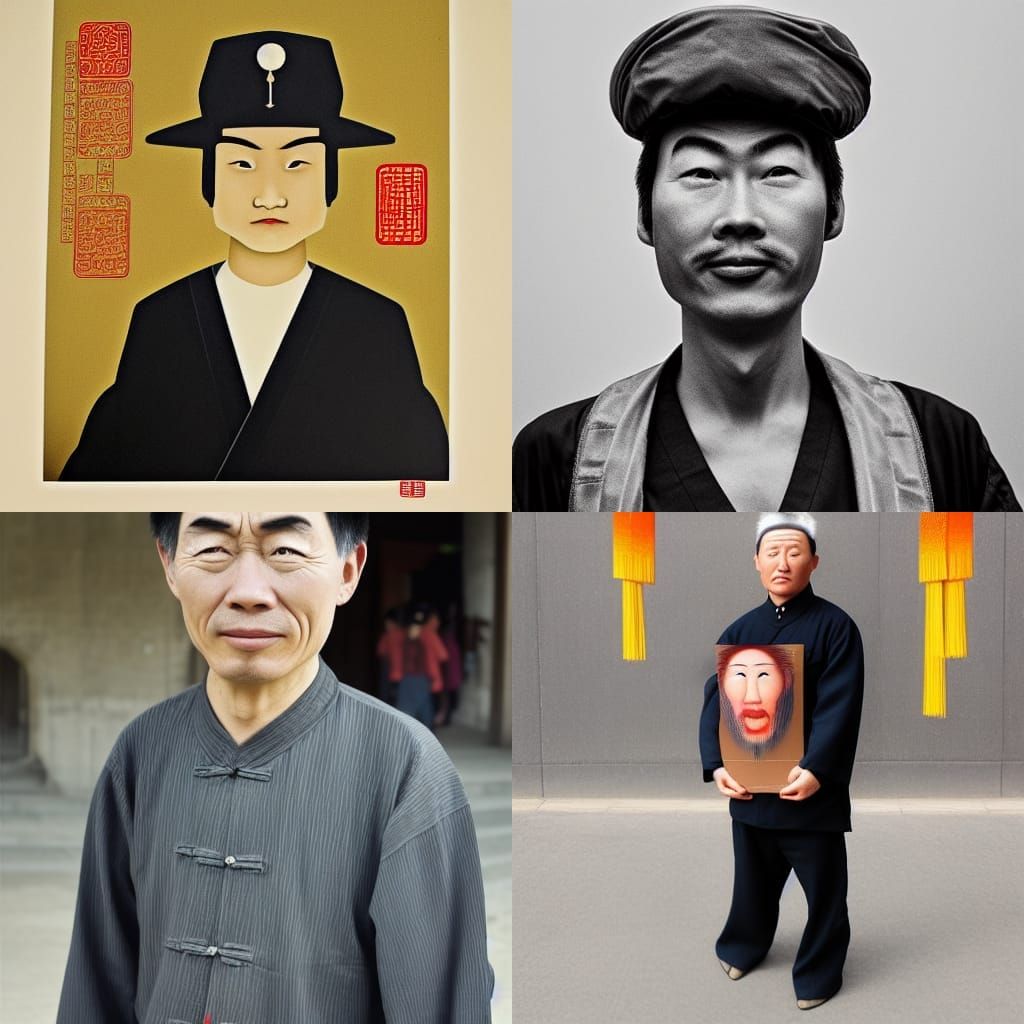 Portrait of a Chinese Man