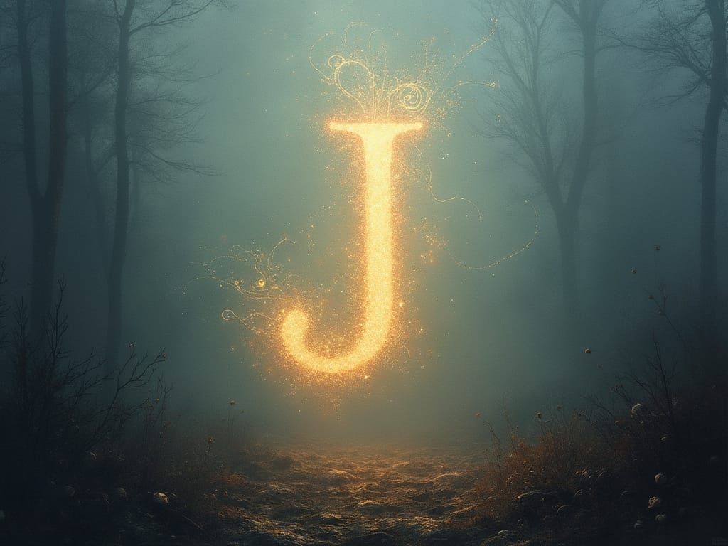 Dreamlike Scene with Swirling Aura and Symbolic Patterns