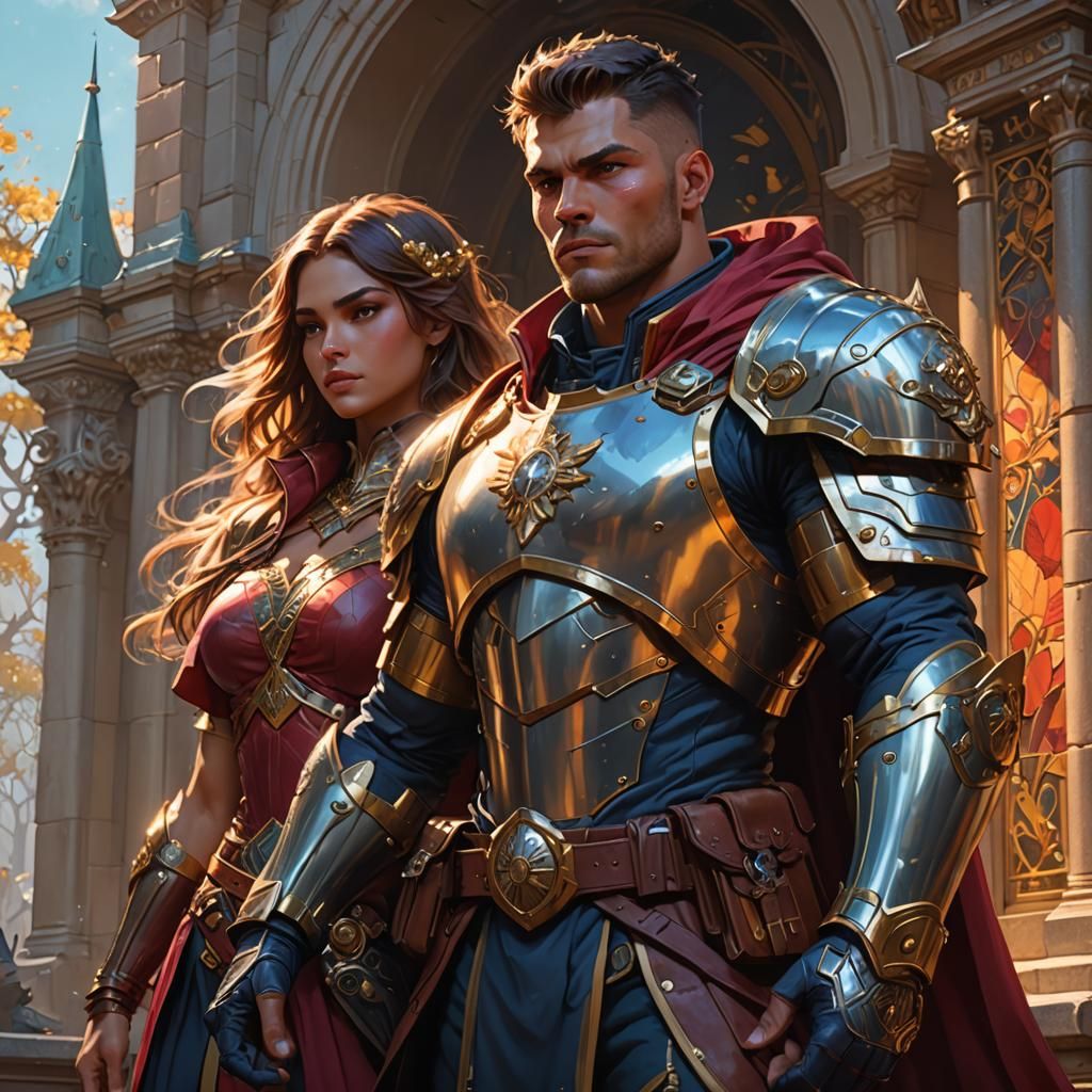 Thalia and Darius: The Argent Guard