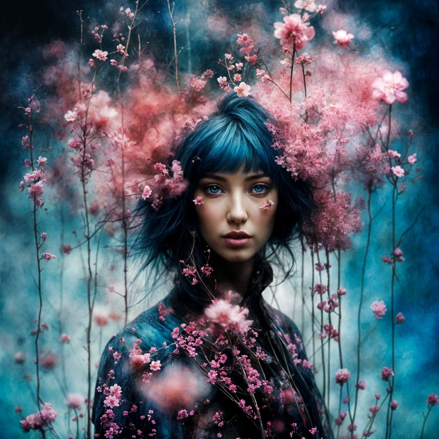 Cherry Blossoms Nucleotidescape: Watercolor Claymation