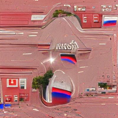 AI Generated Image of Russia