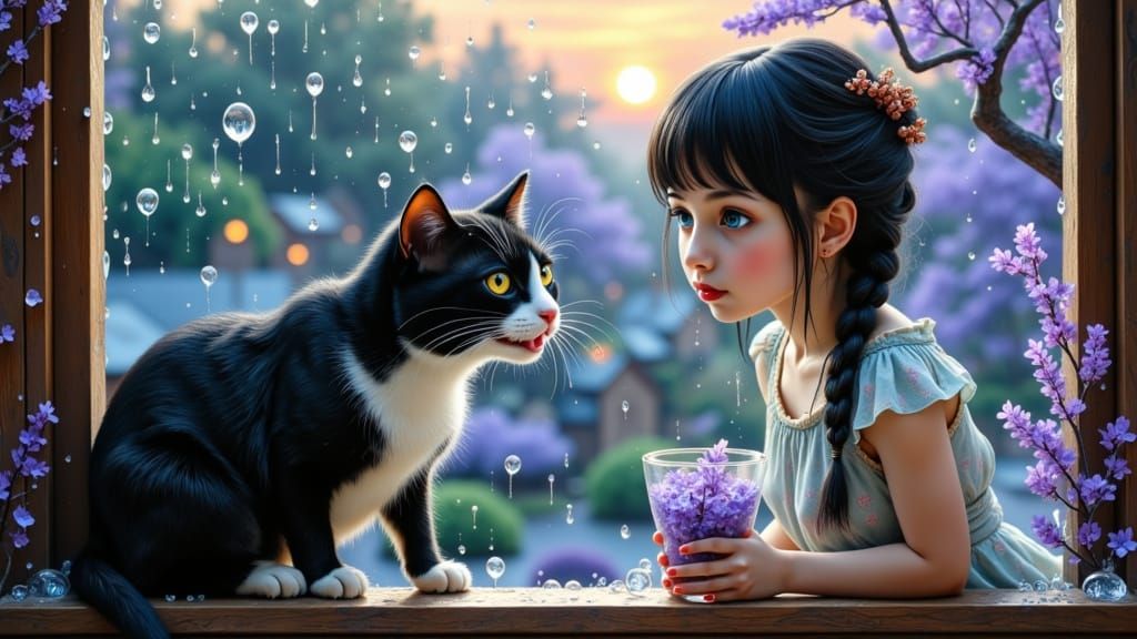 Emely and Moritz in the spring