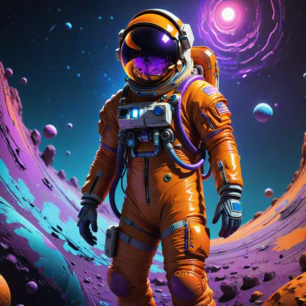 Cosmic Explorer on Pluto's Surface