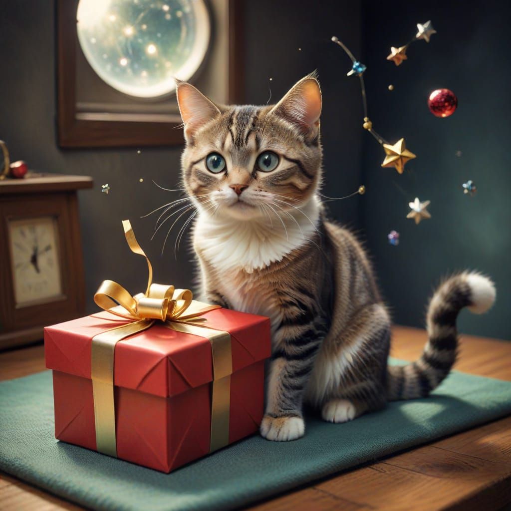 Whimsical Interdimensional Felines Evoke Wonder