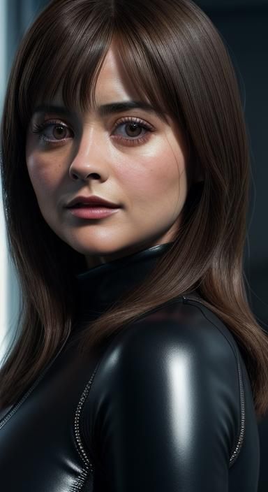 Hyperrealistic Portrait in Manga Style