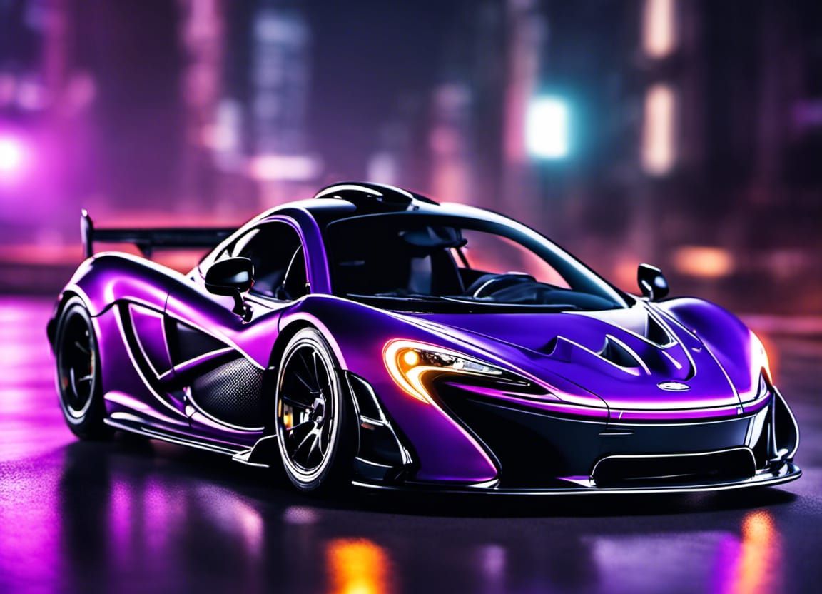 Cyberpunk McLaren P1