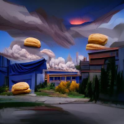 Ethereal Floating Islands Under Aurora Borealis