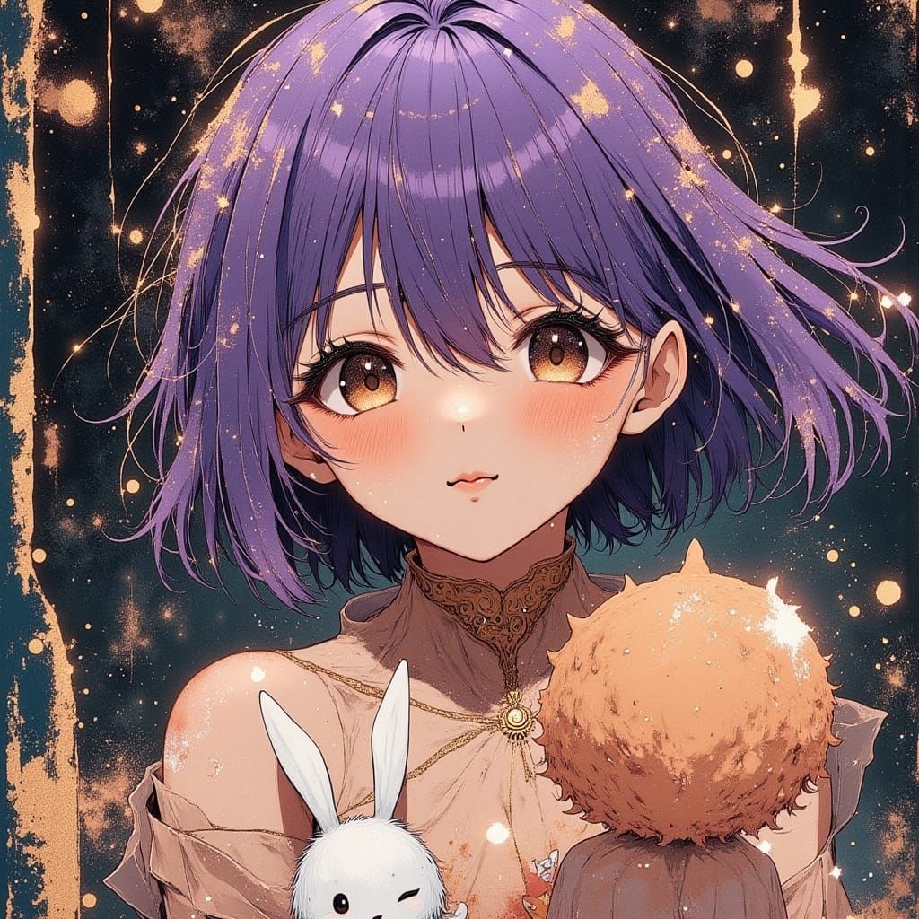 Determined Girl Transforms into Circus Performer in 80s Anim...