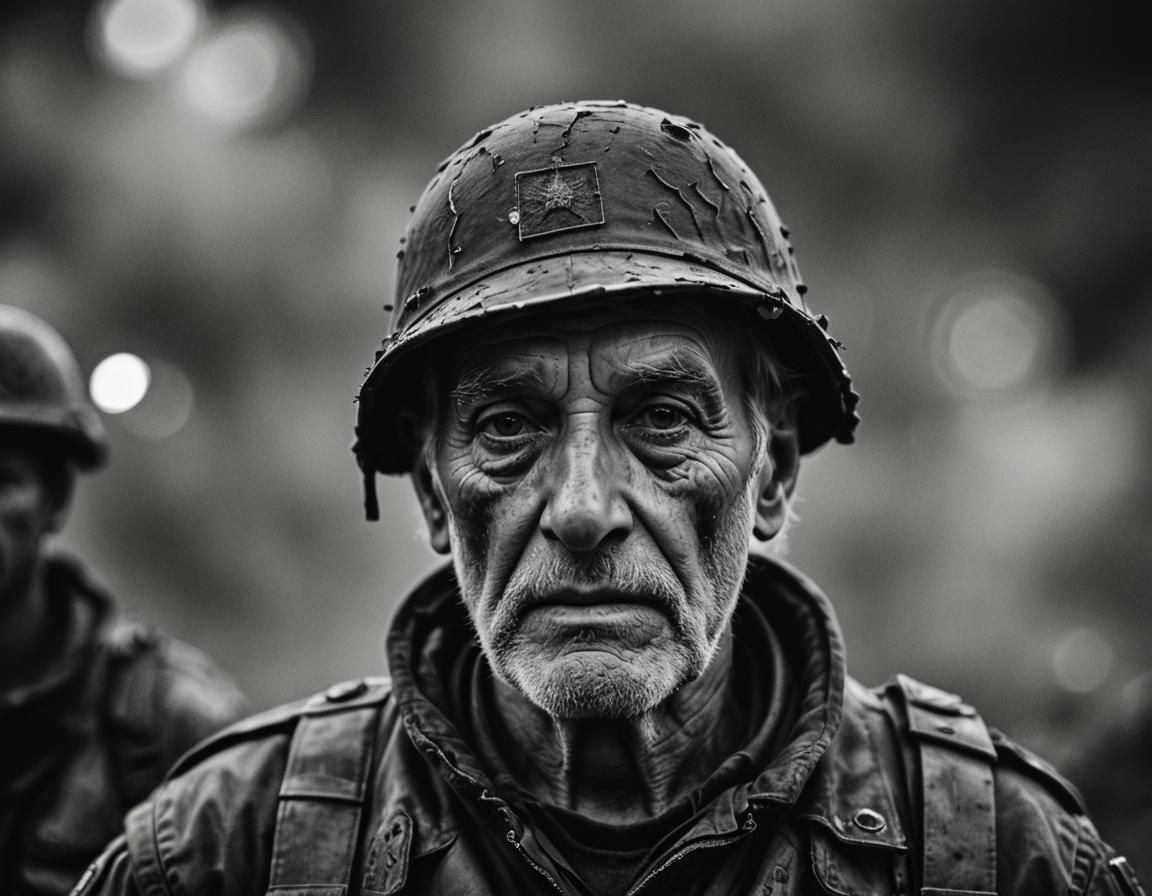 Lost Soldier on Mars: Abstract Portrait