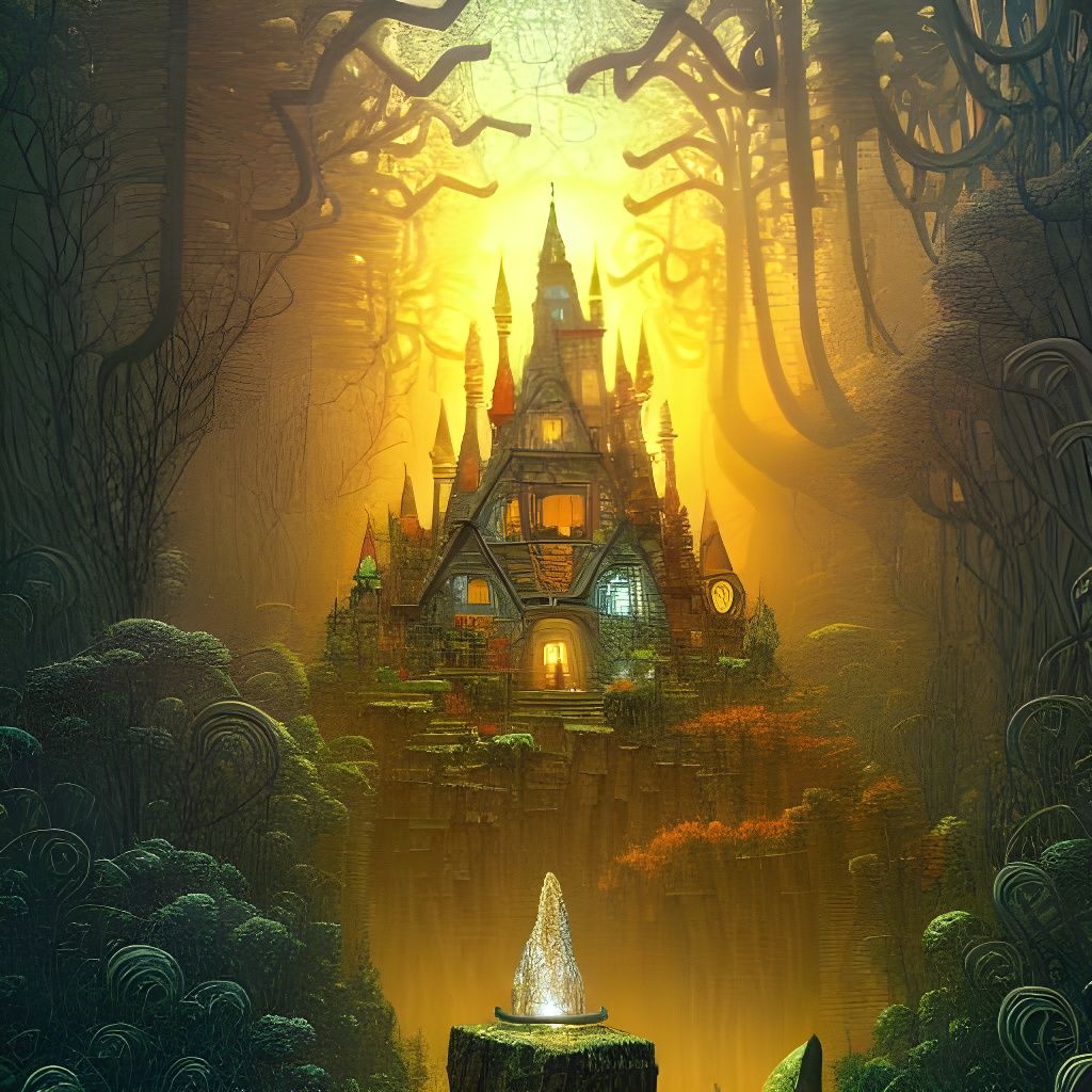 Sinister Electricity in Hyper-Detailed Style