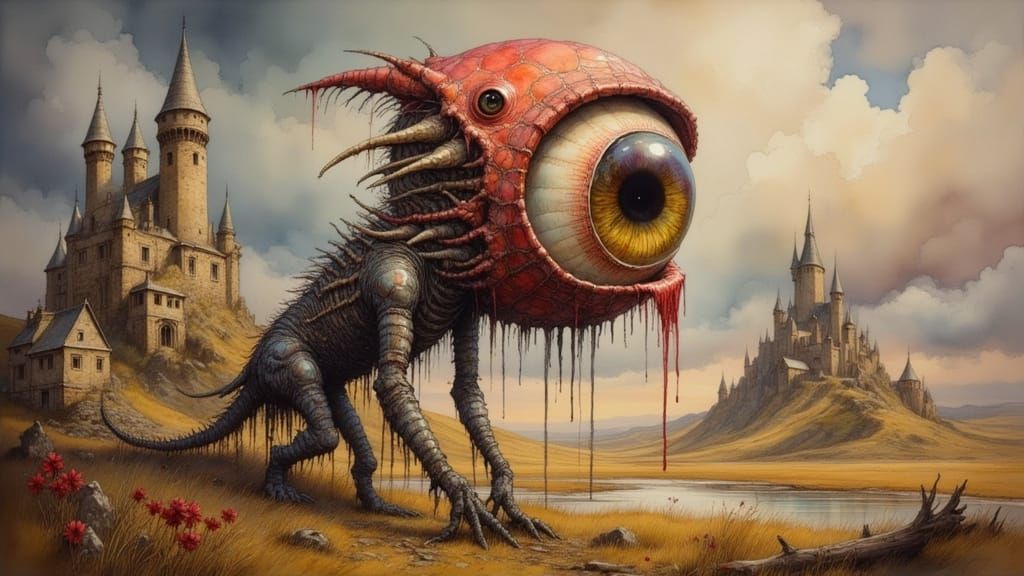 Visceral Biomechanical Eyeball Guardian