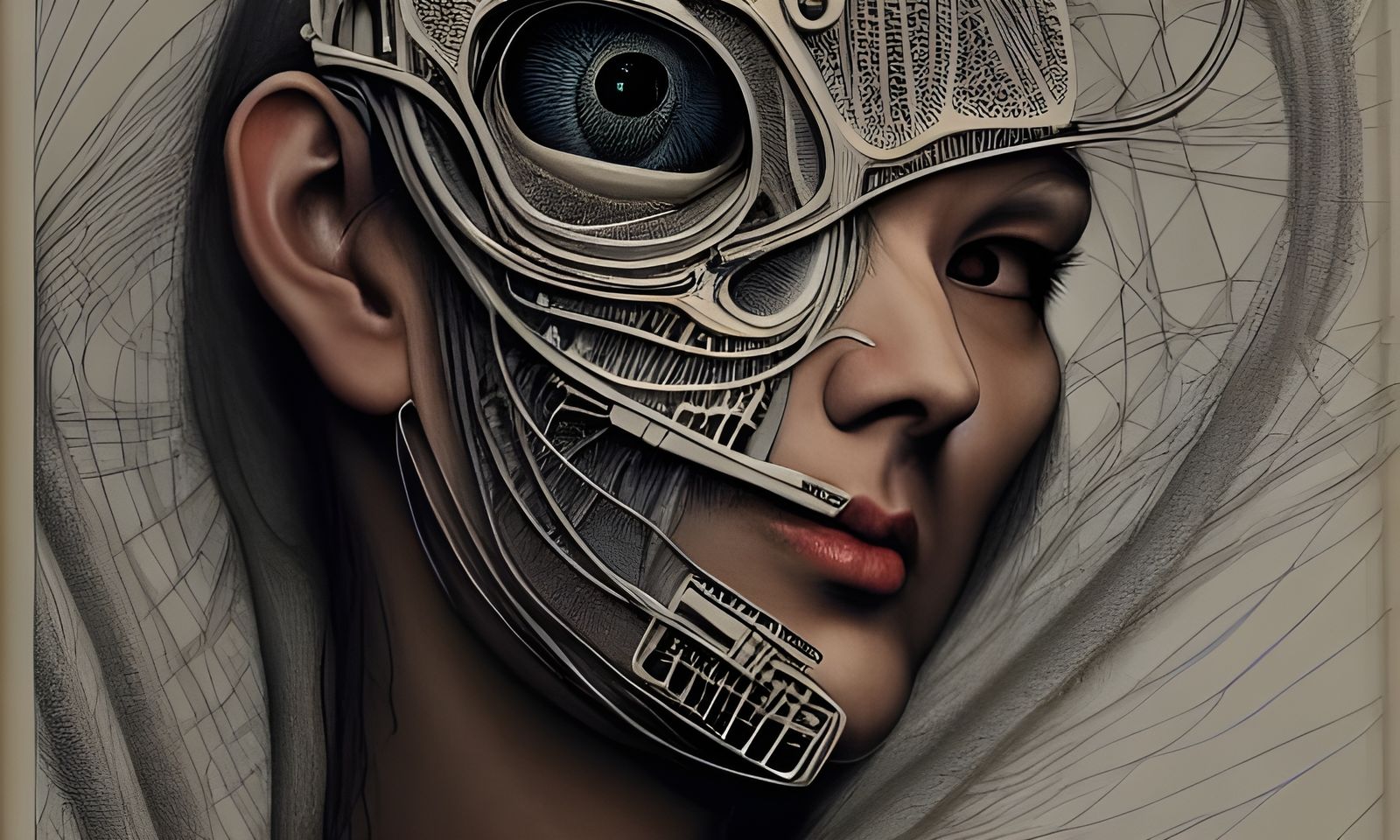 Anthropomorphic Medical Journal: Digital Alien Biology Art