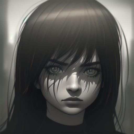 Hyperrealistic Portrait of a Woman in Bold Outfit