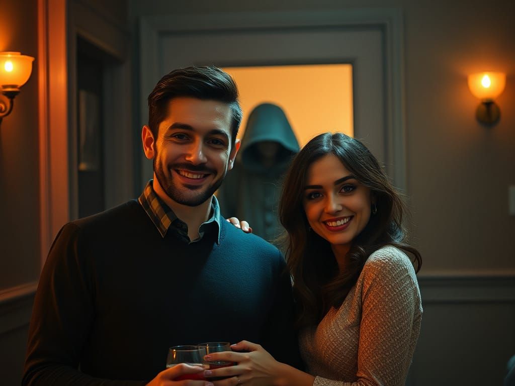 Haunted Valentines Dinner Photograph