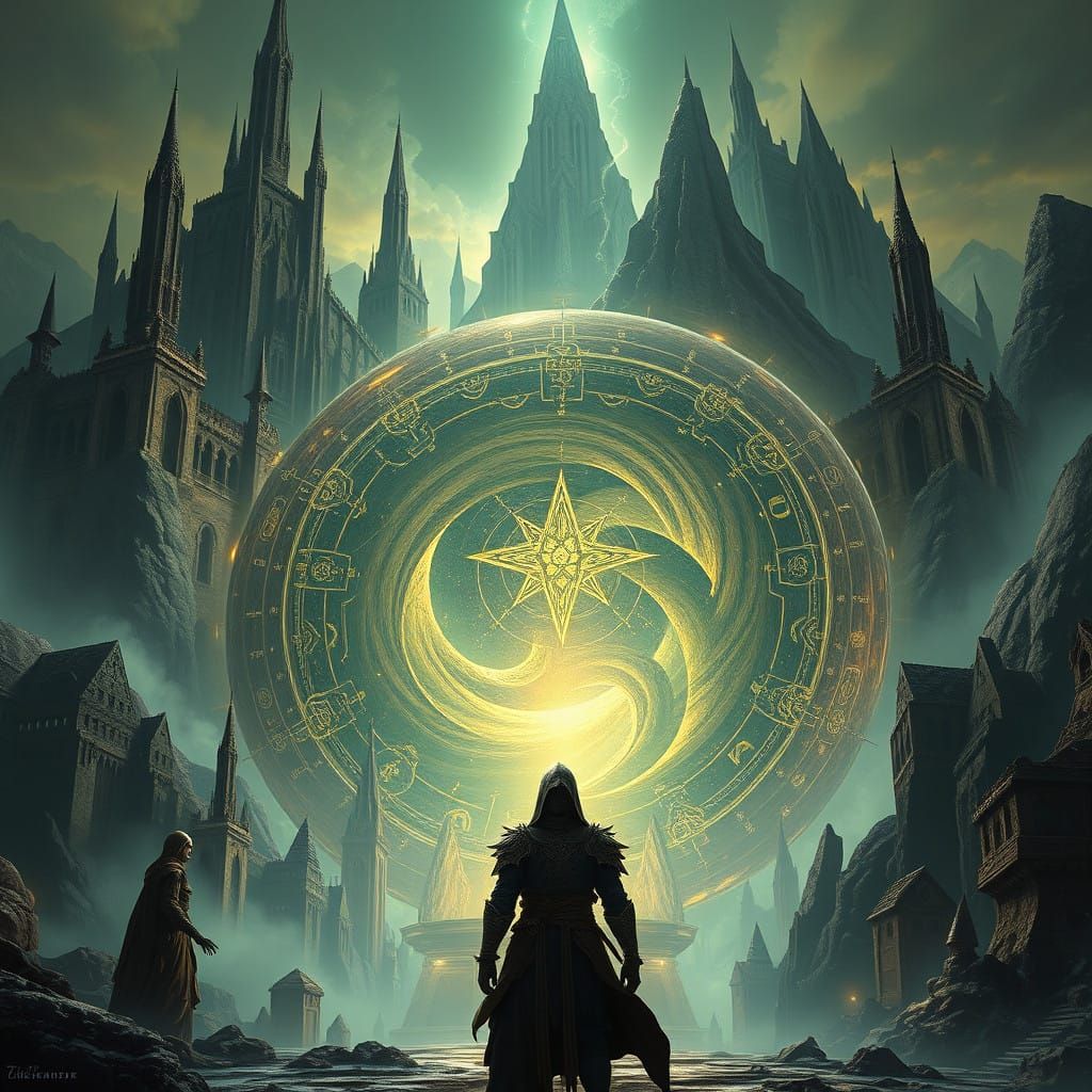 Mystical Cyranathar: Ancient City of Interdimensional Portal...