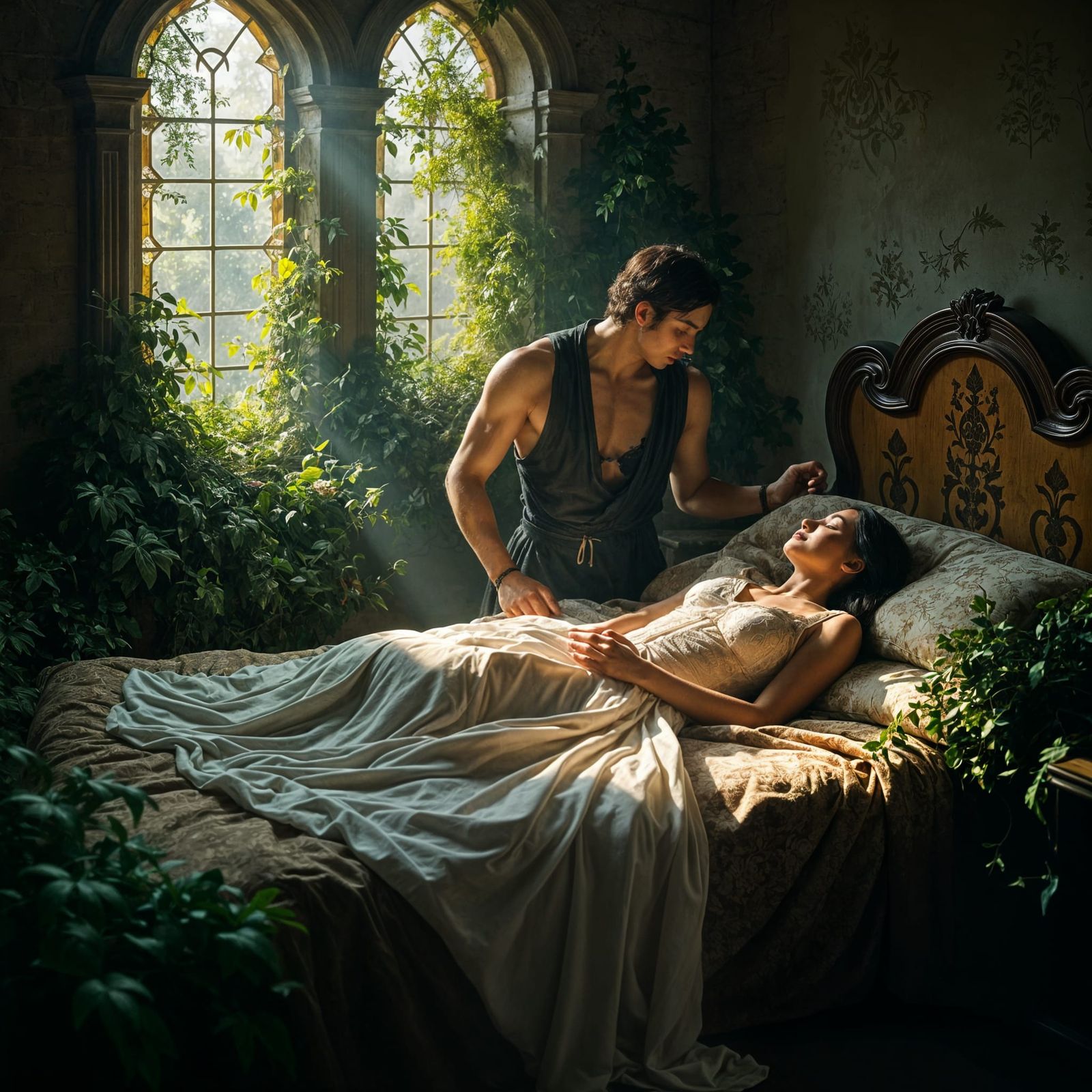 Sleeping Beauty: Medieval Romance in a Castle