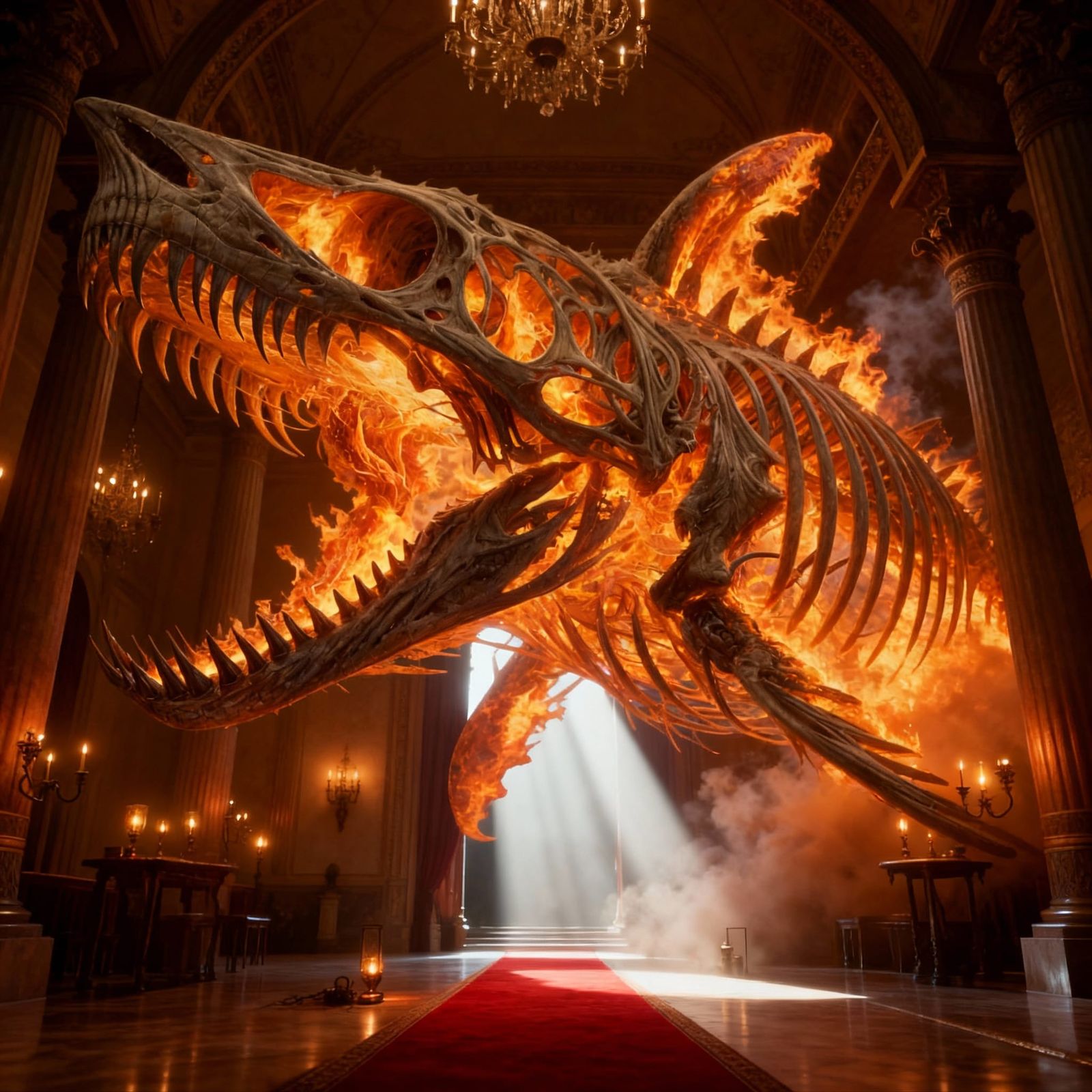 Joyful Damnation: A Visually Striking AI Creation