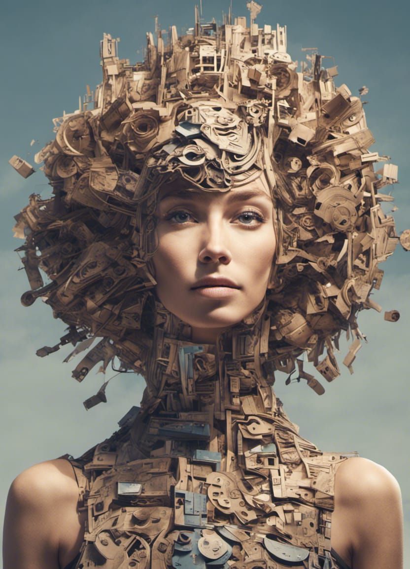 One-Piece Cardboard Outfit