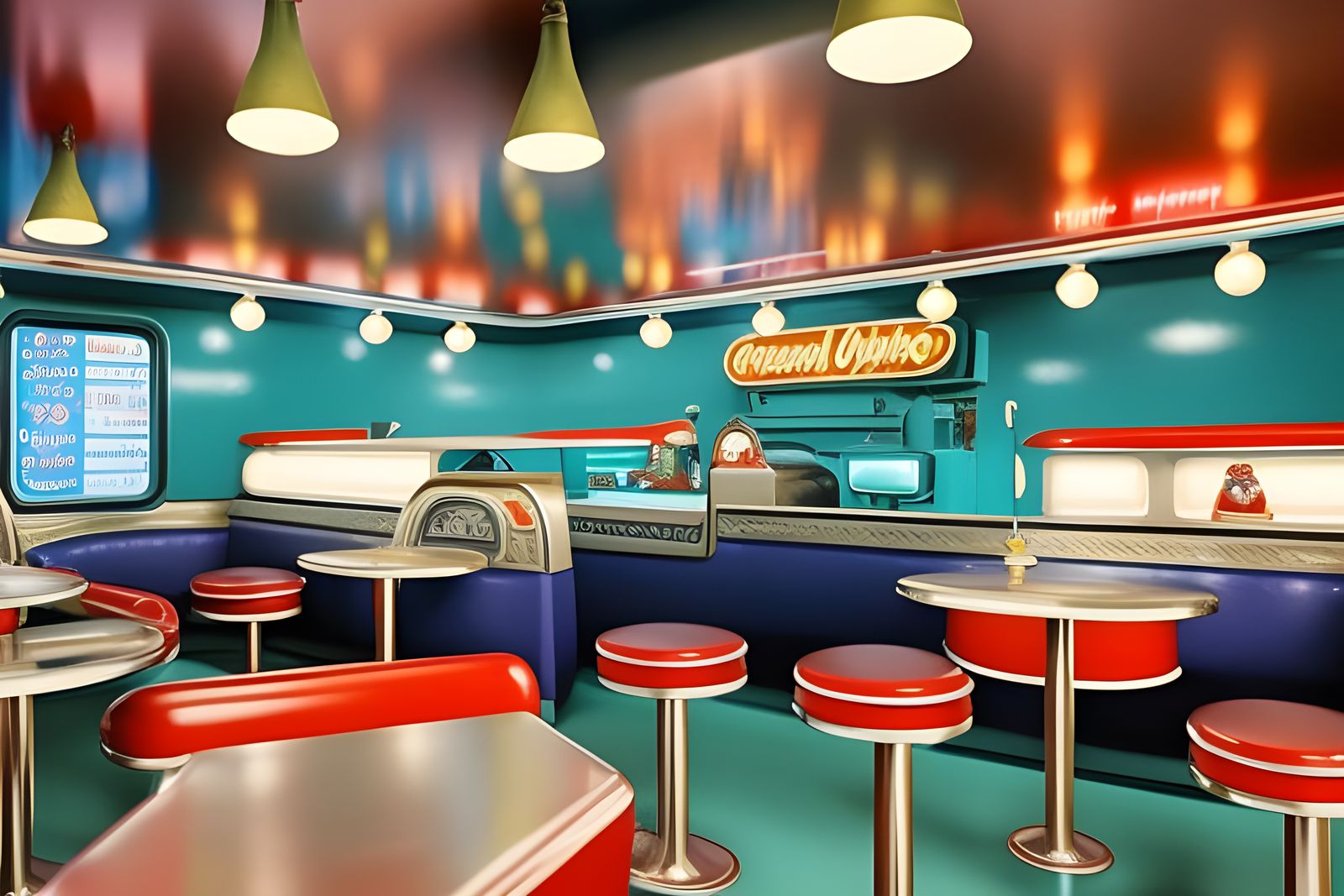 1950s diner