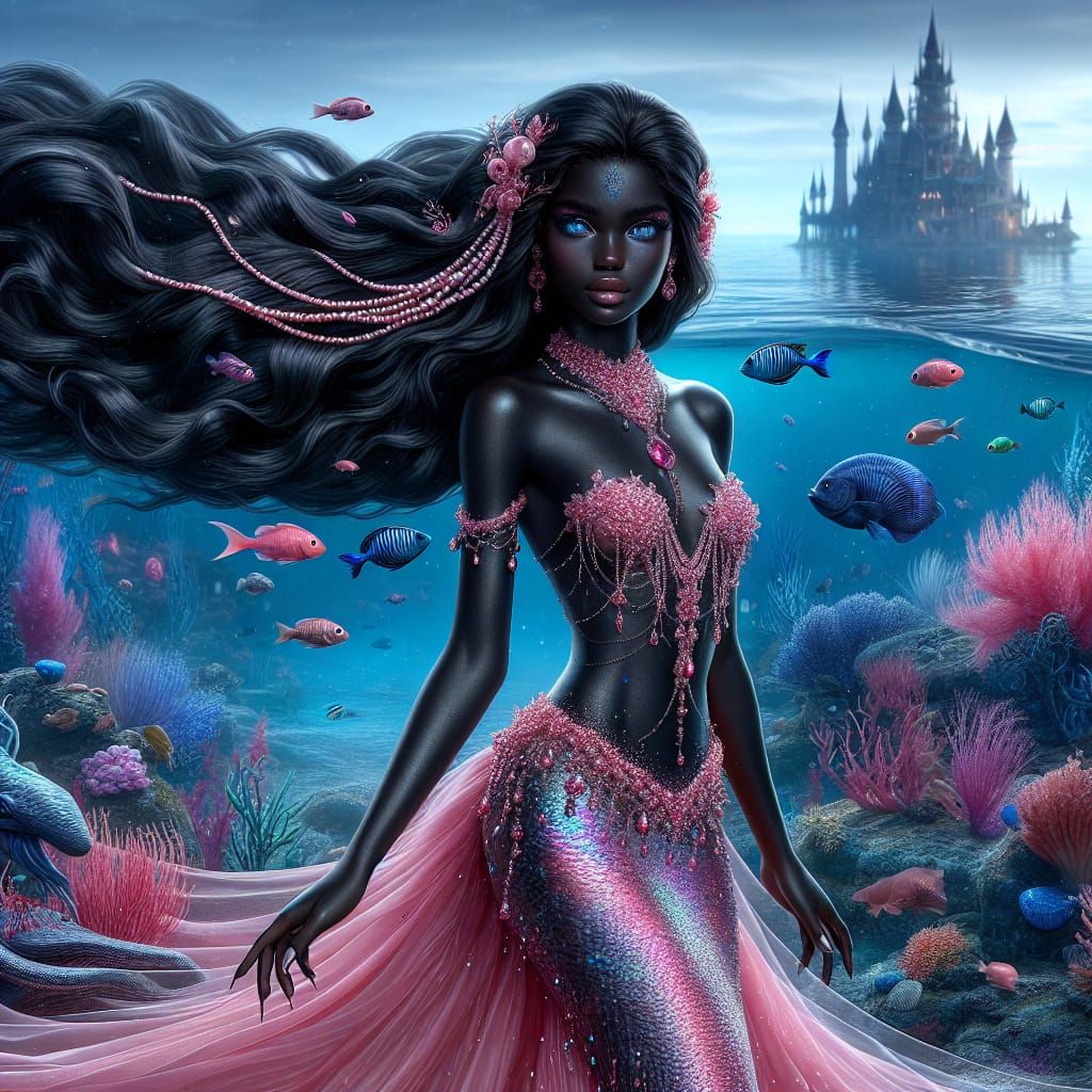 Mermaid Princess Dahlia