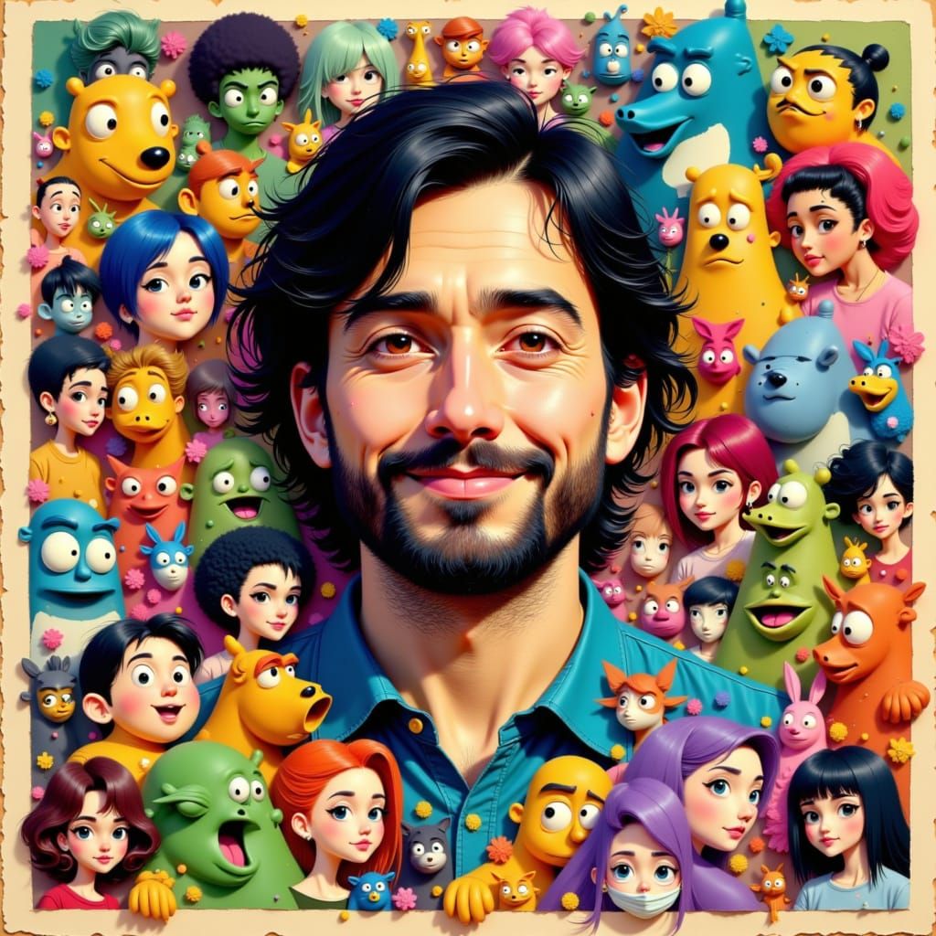 Portrait of James Quintel, Animator, in Whimsical Animation ...