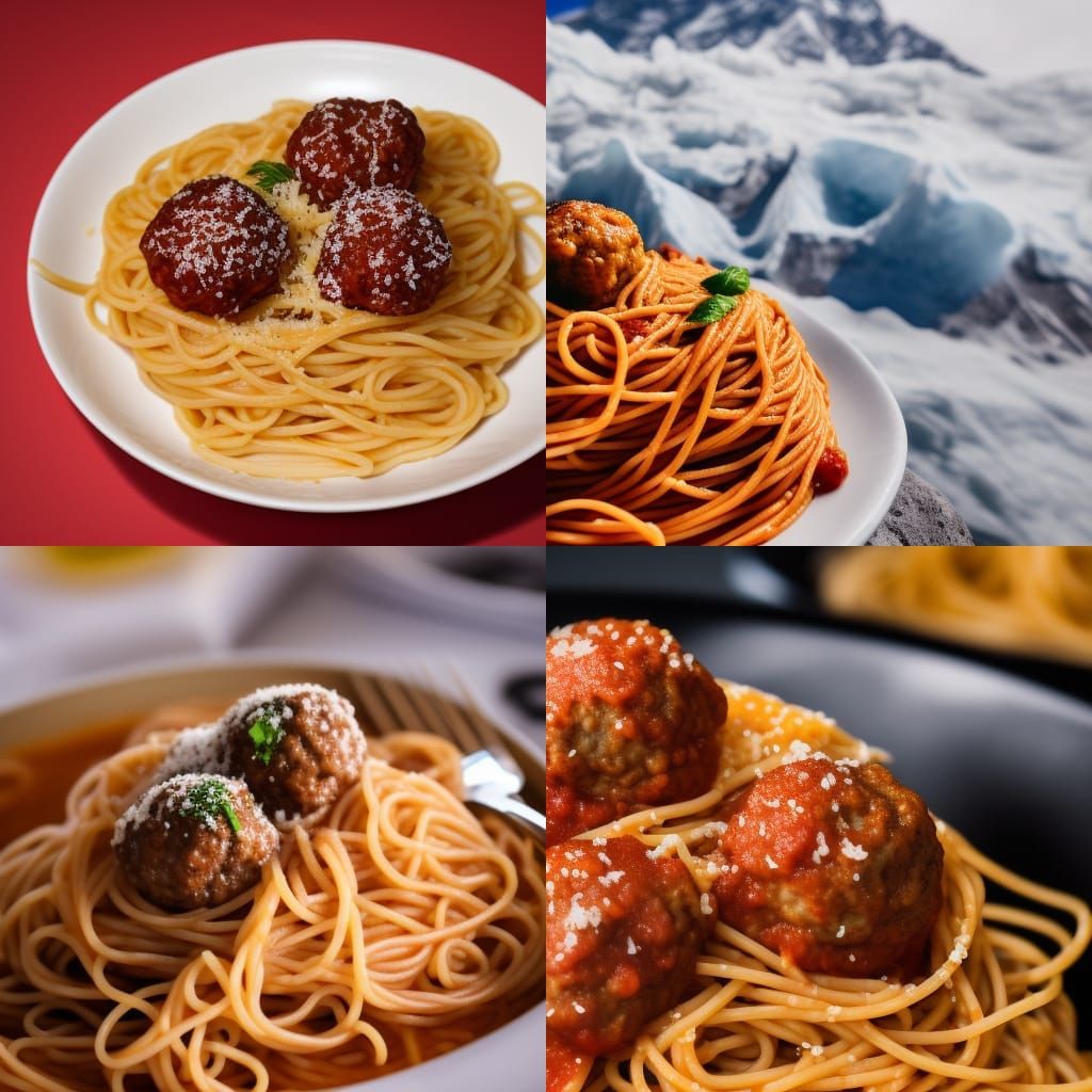 Spaghetti and Meatballs on Mount Everest