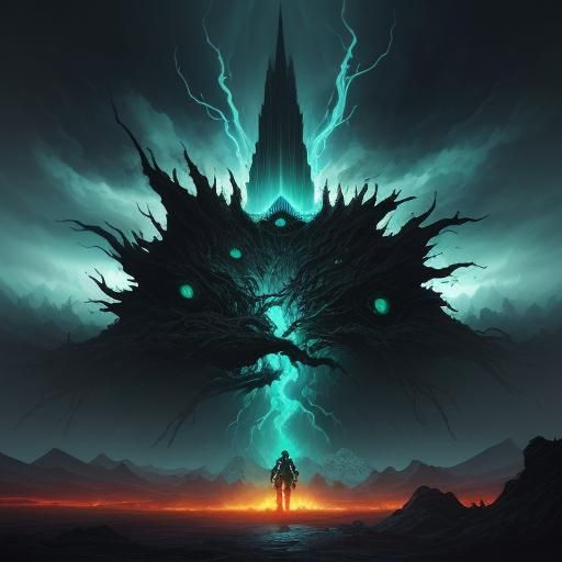 Mad Psionic Entity Warping Reality