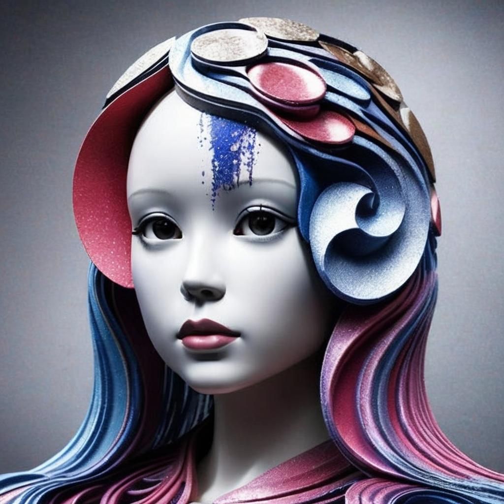 Psychedelic Wineglass in Glamorous 3D Rendering