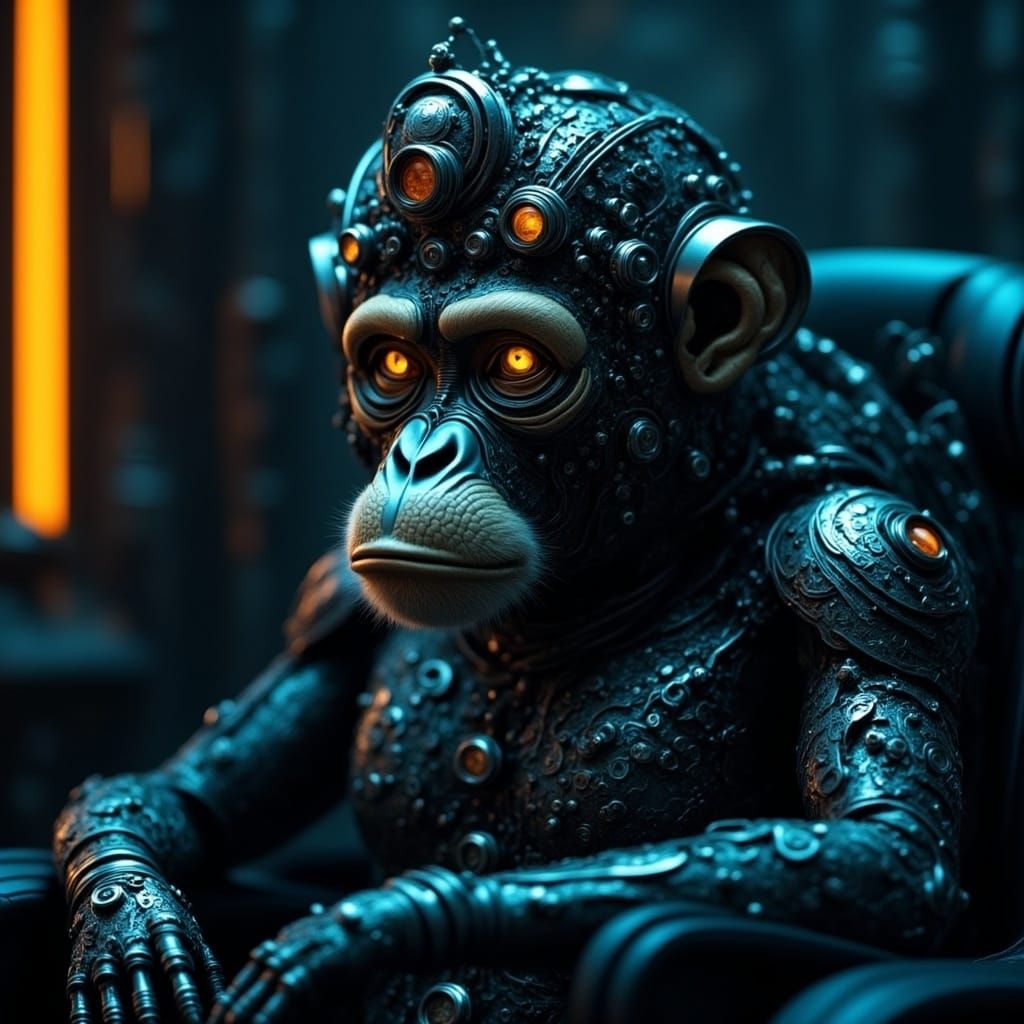 Monkey in the Matrix: Steampunk Fusion