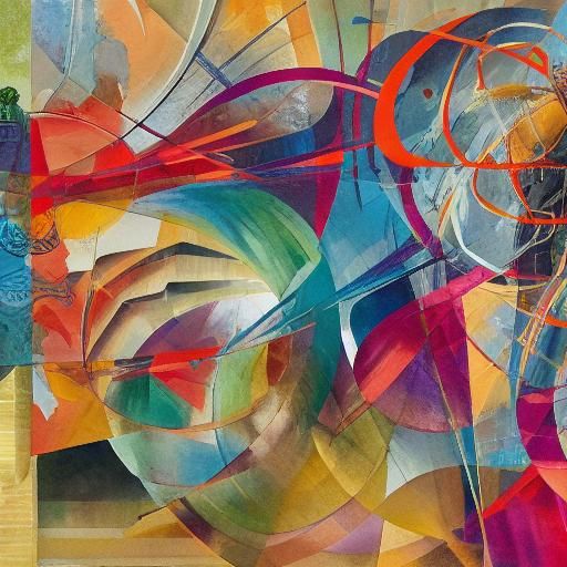 Renaissance-Inspired Collage Art of Athletes in Motion