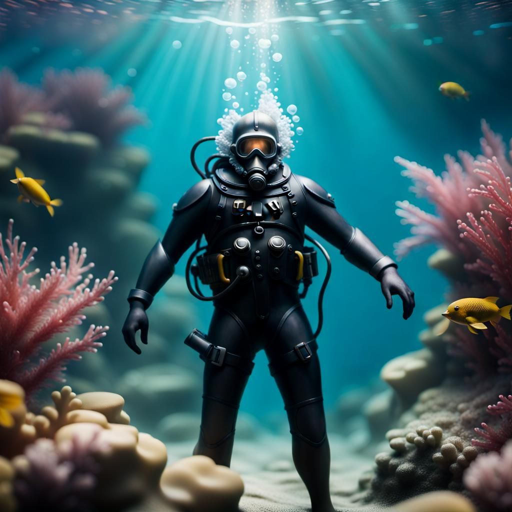 Holy Diver Underwater in 8k Resolution