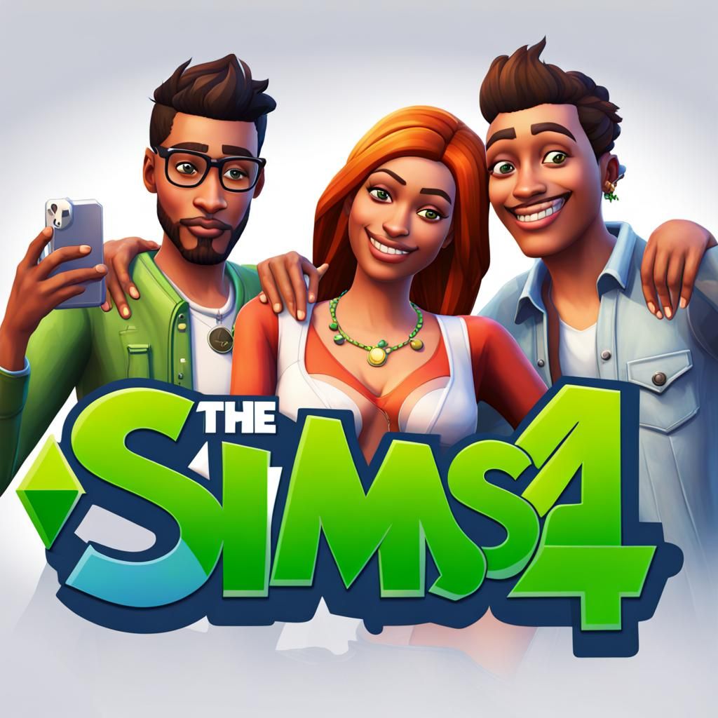 The Sims 4 Game Logo: Iconic Plumbob