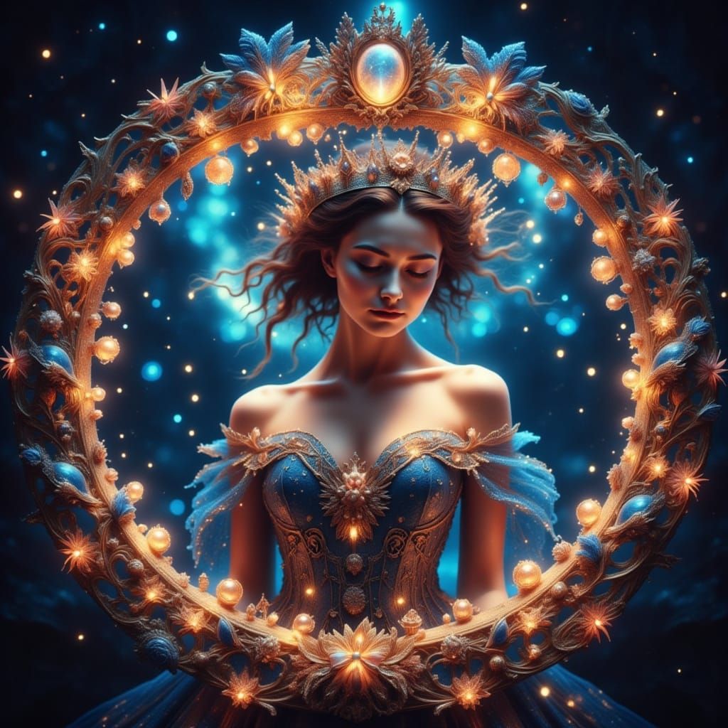 Queen Victoria Views Ornate Jeweled Tiara