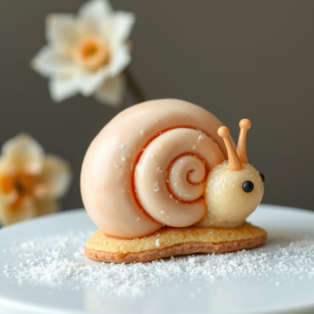 Snail-Shaped Pastry: A Deliciously Detailed Sweet
