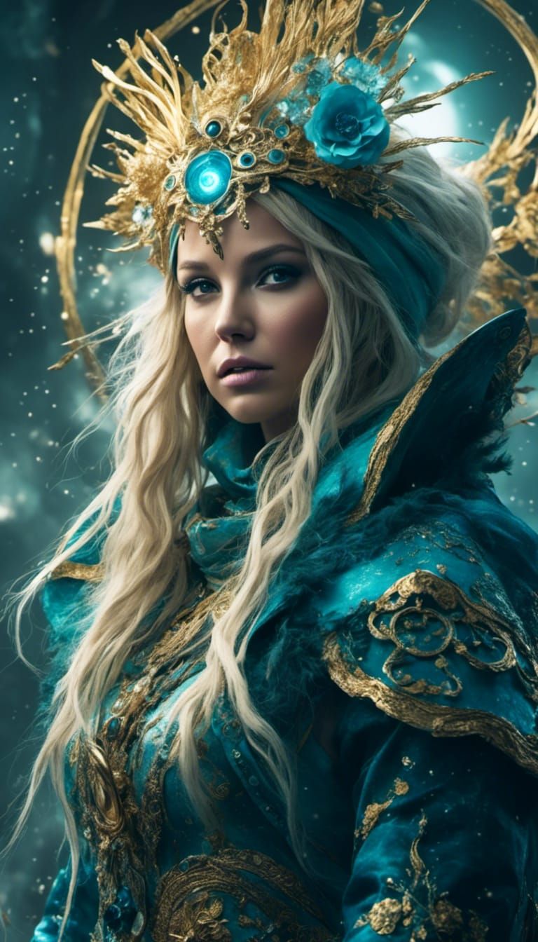 Britney Spears as Yuna in Final Fantasy Style