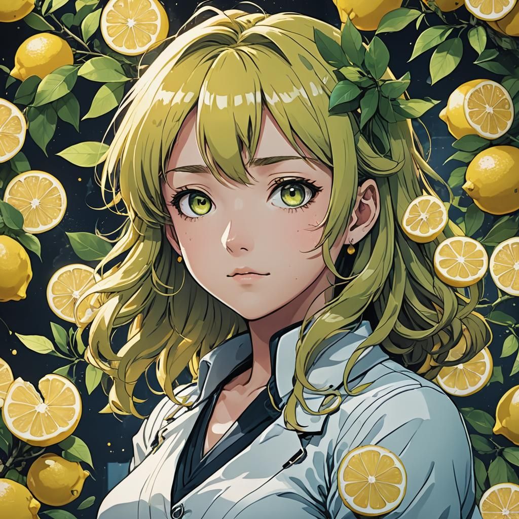 Cel-Shaded Lemon in Anime Manga Style