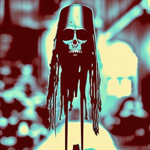 Detailed HDR Image of Papa Legba